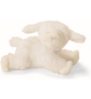 Gund "Winky Rattle" 4.5吋可愛小羊手鈴玩具